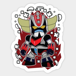 Chibi Grendizer Sticker